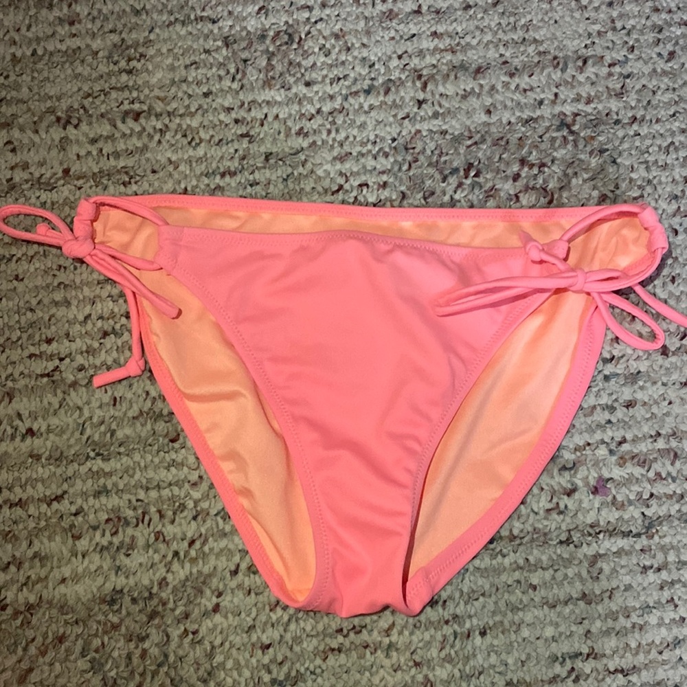 pink and coral, Victoria’s Secret bikini bottoms